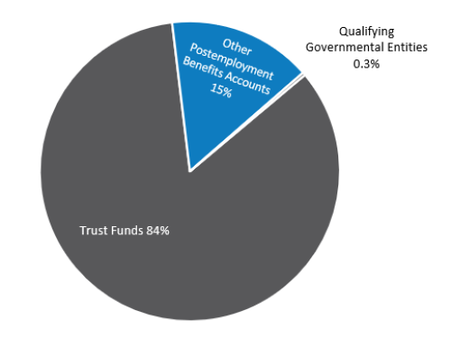 Pie Chart Non-Retirement Fund Participation June 30 2025